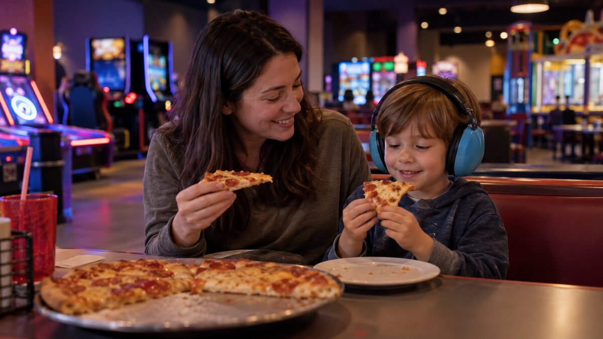 Chuck E. Cheese Sensory Sundays